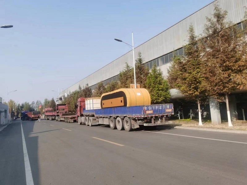 Rolo de correia transportadora de cabo de aço de alto desempenho pronto para envio para projeto de mineração no Laos